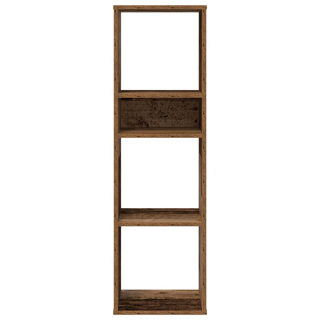 Book Cabinet Old Wood 34x31x112 cm Engineered Wood