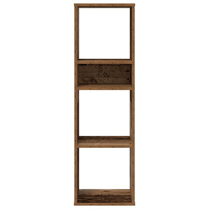 Book Cabinet Old Wood 34x31x112 cm Engineered Wood