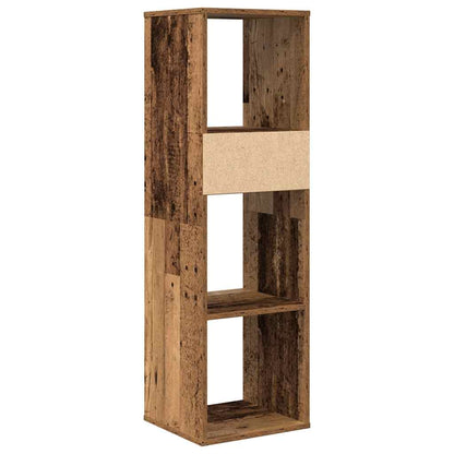 Book Cabinet Old Wood 34x31x112 cm Engineered Wood