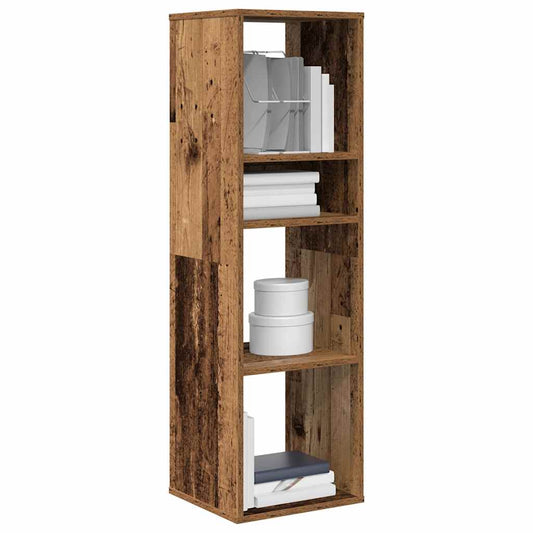 Book Cabinet Old Wood 34x31x112 cm Engineered Wood