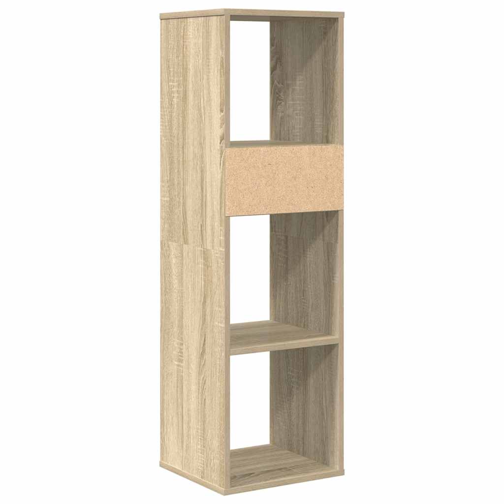 Book Cabinet Sonoma Oak 34x31x112 cm Engineered Wood