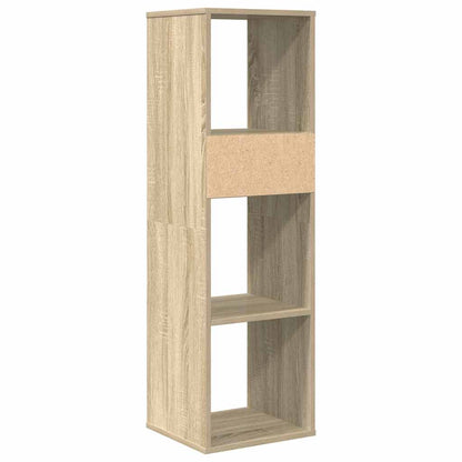 Book Cabinet Sonoma Oak 34x31x112 cm Engineered Wood