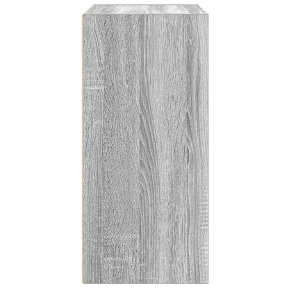 Bookcase Grey Sonoma 31x24x52 cm Engineered Wood