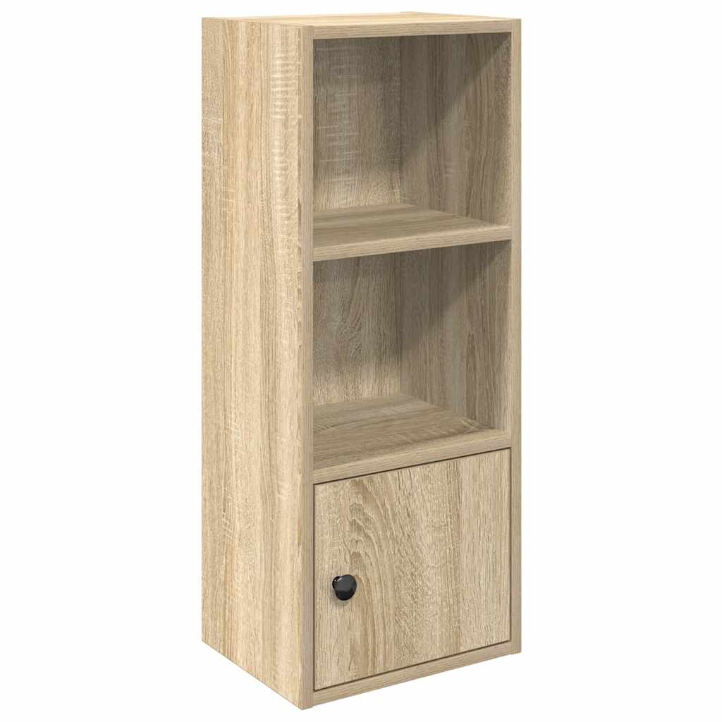 Bookcase Sonoma Oak 31x24x77 cm Engineered Wood