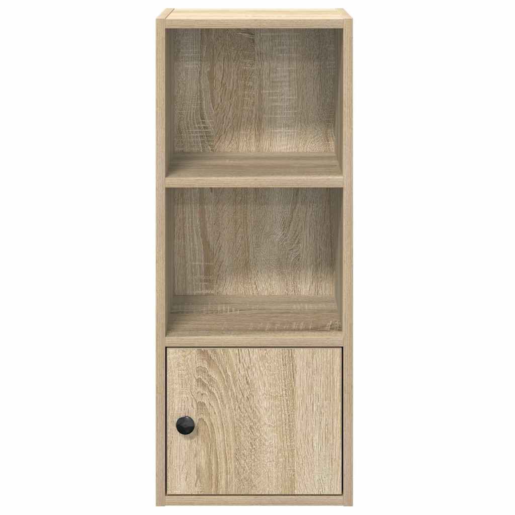 Bookcase Sonoma Oak 31x24x77 cm Engineered Wood