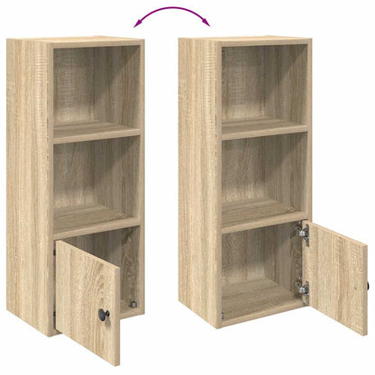 Bookcase Sonoma Oak 31x24x77 cm Engineered Wood