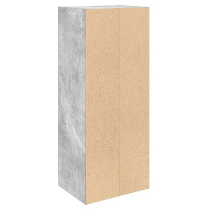 Bookcase Concrete Grey 31x24x77 cm Engineered Wood