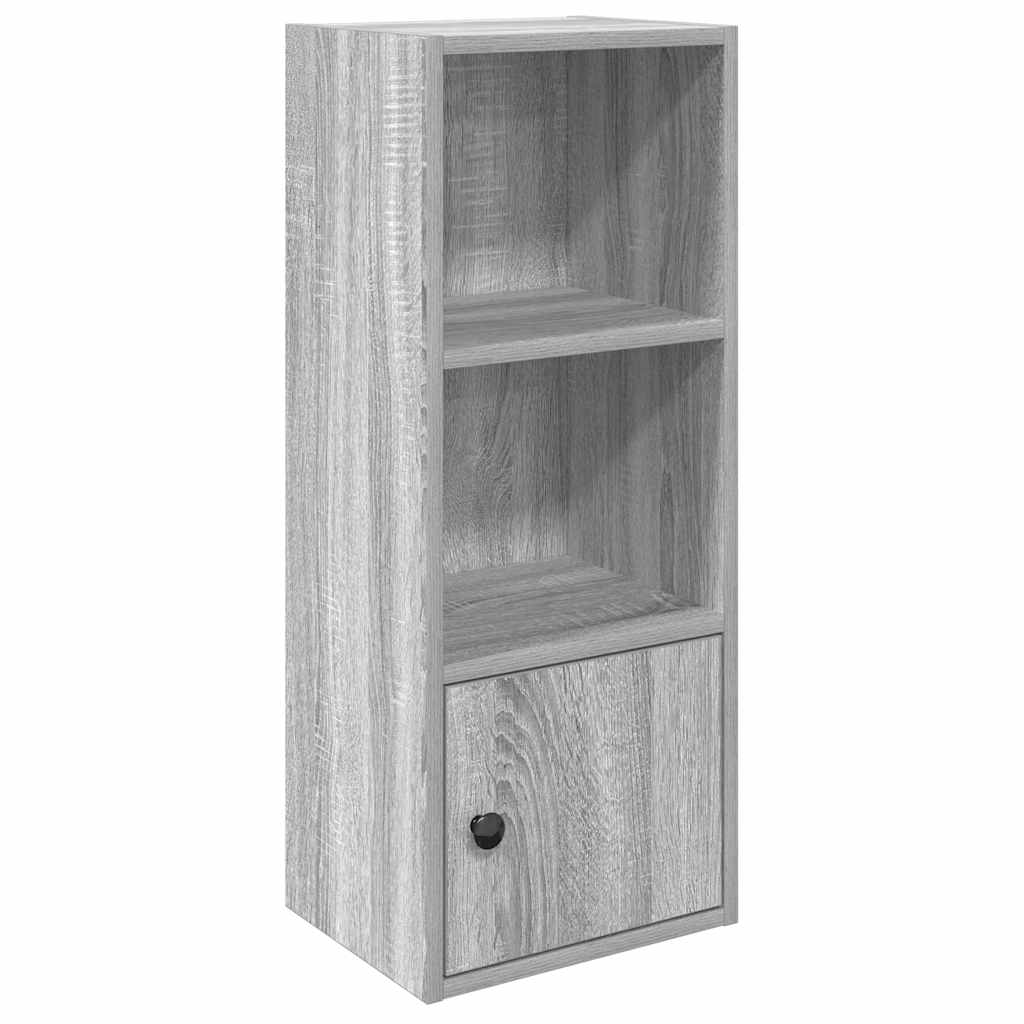 Bookcase Grey Sonoma 31x24x77 cm Engineered Wood