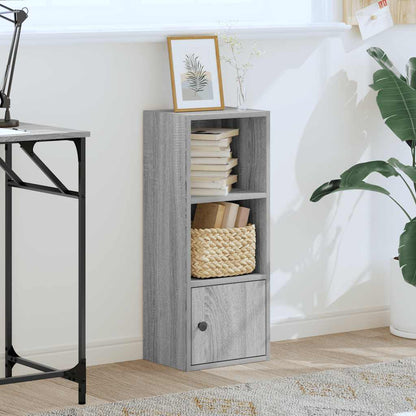 Bookcase Grey Sonoma 31x24x77 cm Engineered Wood