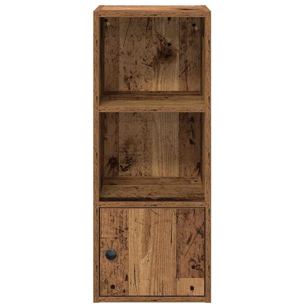 Bookcase Old Wood 31x24x77 cm Engineered Wood