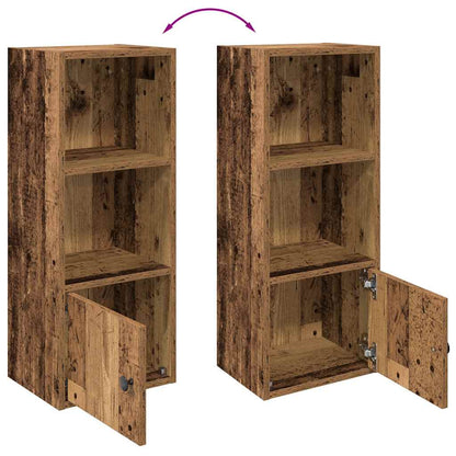 Bookcase Old Wood 31x24x77 cm Engineered Wood