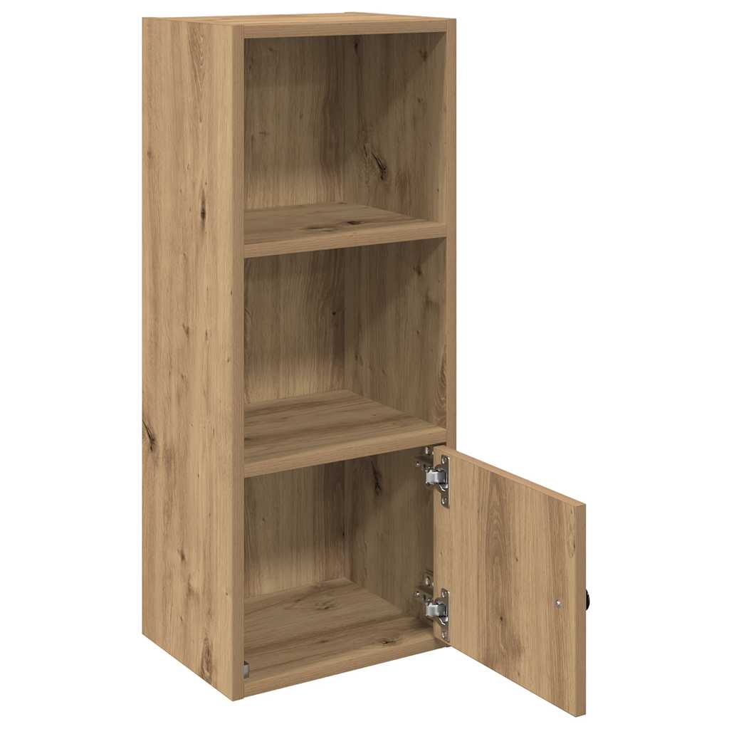 Bookcase Artisan Oak 31x24x77 cm Engineered Wood