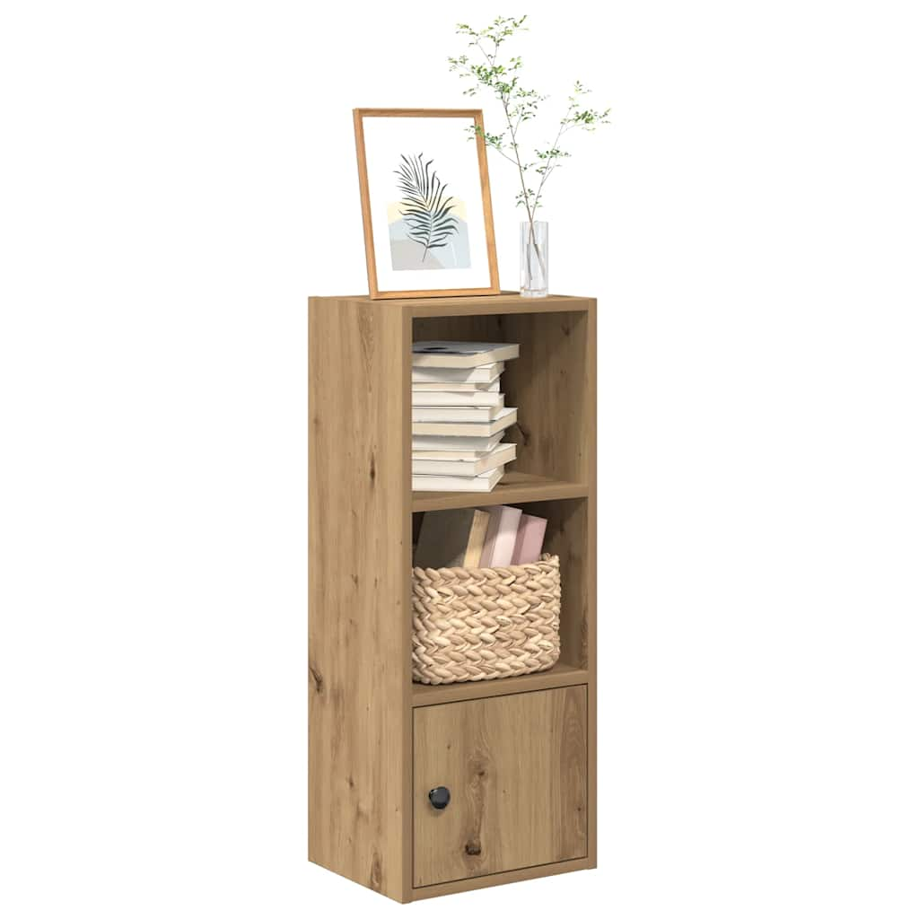 Bookcase Artisan Oak 31x24x77 cm Engineered Wood