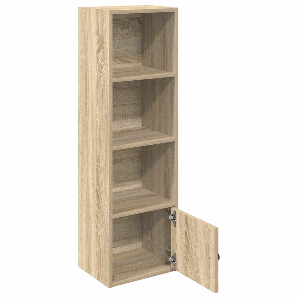 Bookcase Sonoma Oak 31x24x102 cm Engineered Wood