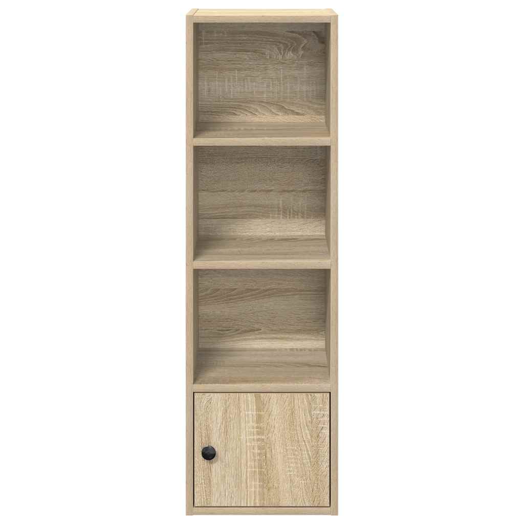 Bookcase Sonoma Oak 31x24x102 cm Engineered Wood