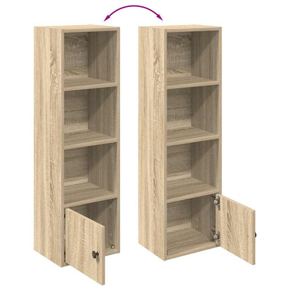 Bookcase Sonoma Oak 31x24x102 cm Engineered Wood