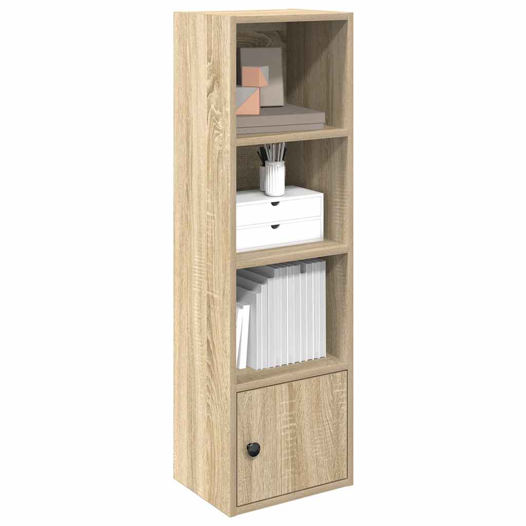 Bookcase Sonoma Oak 31x24x102 cm Engineered Wood