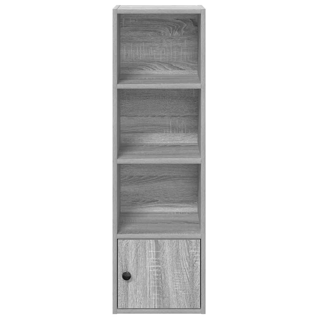 Bookcase Grey Sonoma 31x24x102 cm Engineered Wood