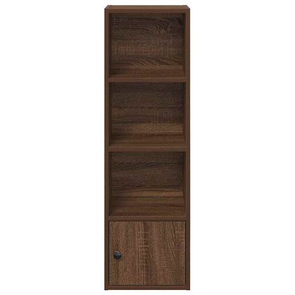 Bookcase Brown Oak 31x24x102 cm Engineered Wood