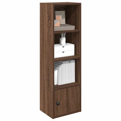 Bookcase Brown Oak 31x24x102 cm Engineered Wood