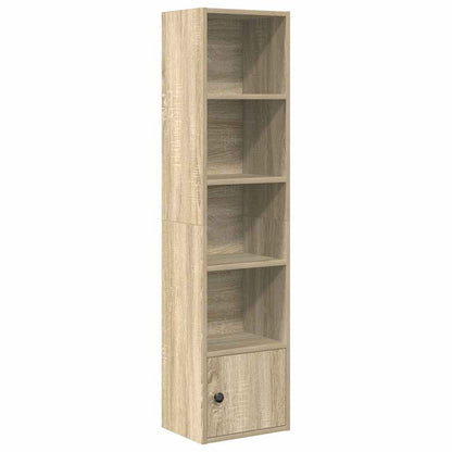 Bookcase Sonoma Oak 31x24x127 cm Engineered Wood