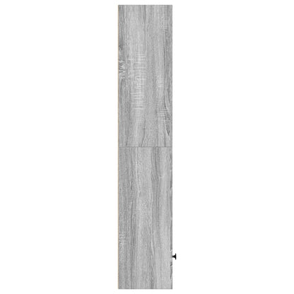 Bookcase Grey Sonoma 31x24x127 cm Engineered Wood