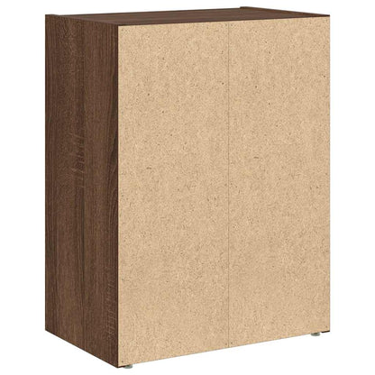 Bookcase Brown Oak 40x24x52 cm Engineered Wood