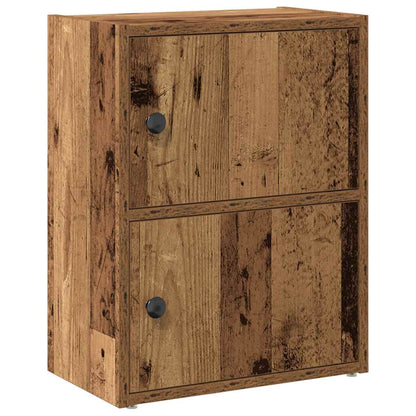Bookcase Old Wood 40x24x52 cm Engineered Wood