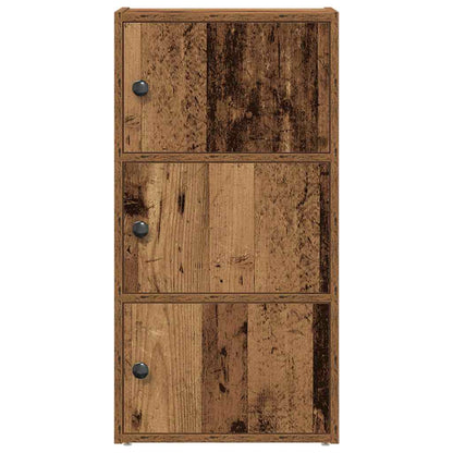 Bookcase Old Wood 40x24x77 cm Engineered Wood