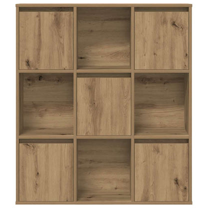 Bookcase Artisan Oak 89x24x101.5 cm Engineered Wood