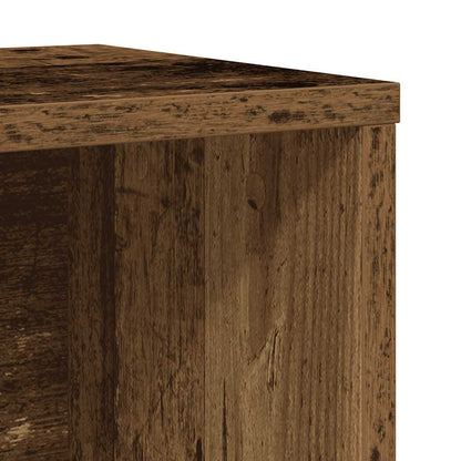 Bookcase Old Wood 60x24x85 cm Engineered Wood