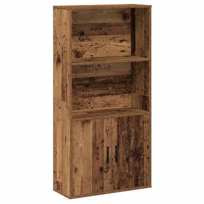 Bookcase Old Wood 60x24x120 cm Engineered Wood