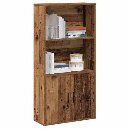 Bookcase Old Wood 60x24x120 cm Engineered Wood