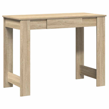 Desk Sonoma Oak 100x45x75 cm Engineered Wood