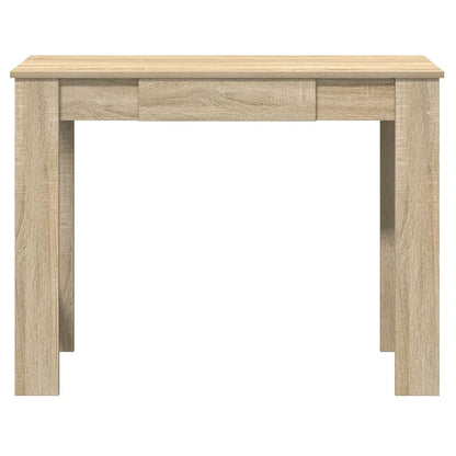 Desk Sonoma Oak 100x45x75 cm Engineered Wood