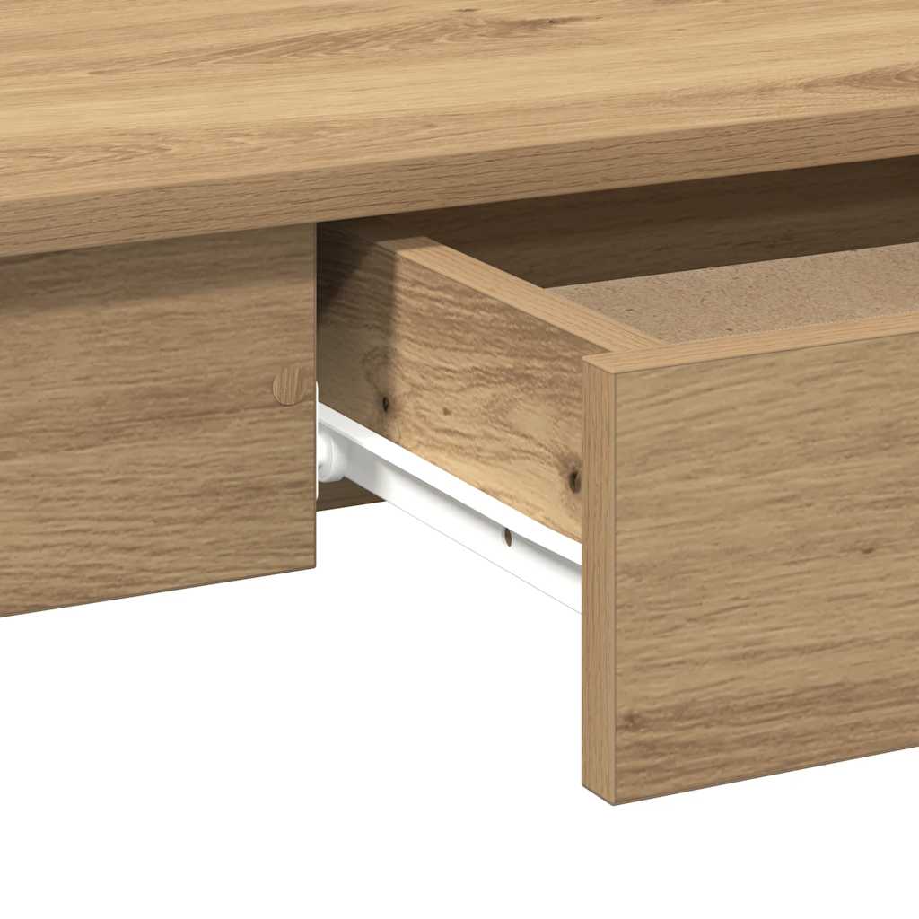 Desk Artisan Oak 100x45x75 cm Engineered Wood