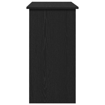 Desk Black 80x40x75 cm Engineered Wood