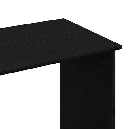 Desk Black 80x40x75 cm Engineered Wood