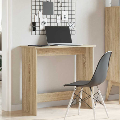 Desk Sonoma Oak 80x40x75 cm Engineered Wood