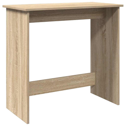 Desk Sonoma Oak 80x40x75 cm Engineered Wood