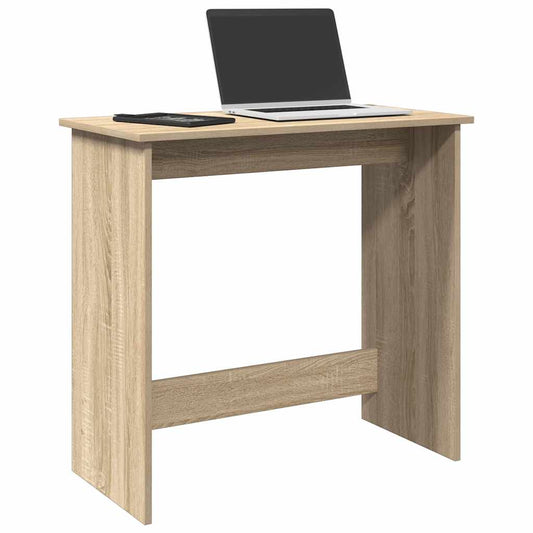 Desk Sonoma Oak 80x40x75 cm Engineered Wood