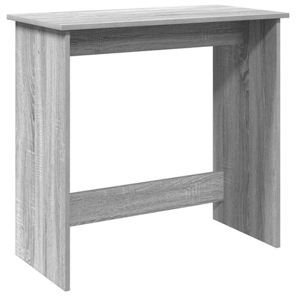 Desk Grey Sonoma 80x40x75 cm Engineered Wood