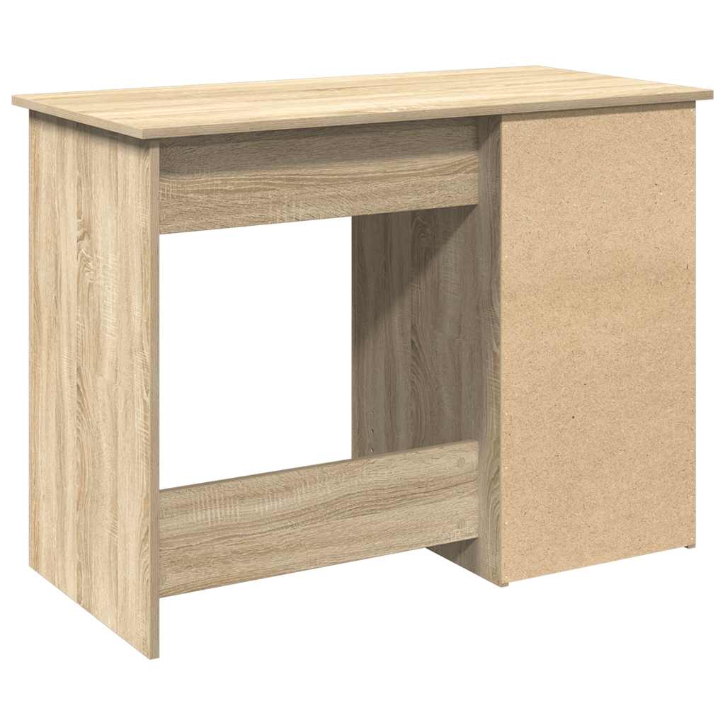 Desk Sonoma Oak 102x50x75 cm Engineered Wood