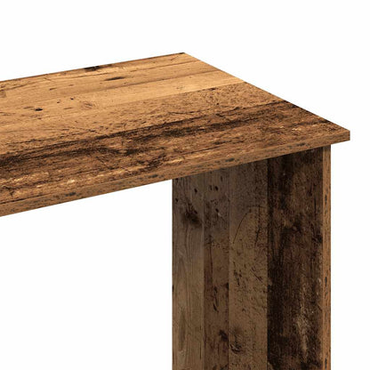 Desk Old Wood 102x50x75 cm Engineered Wood