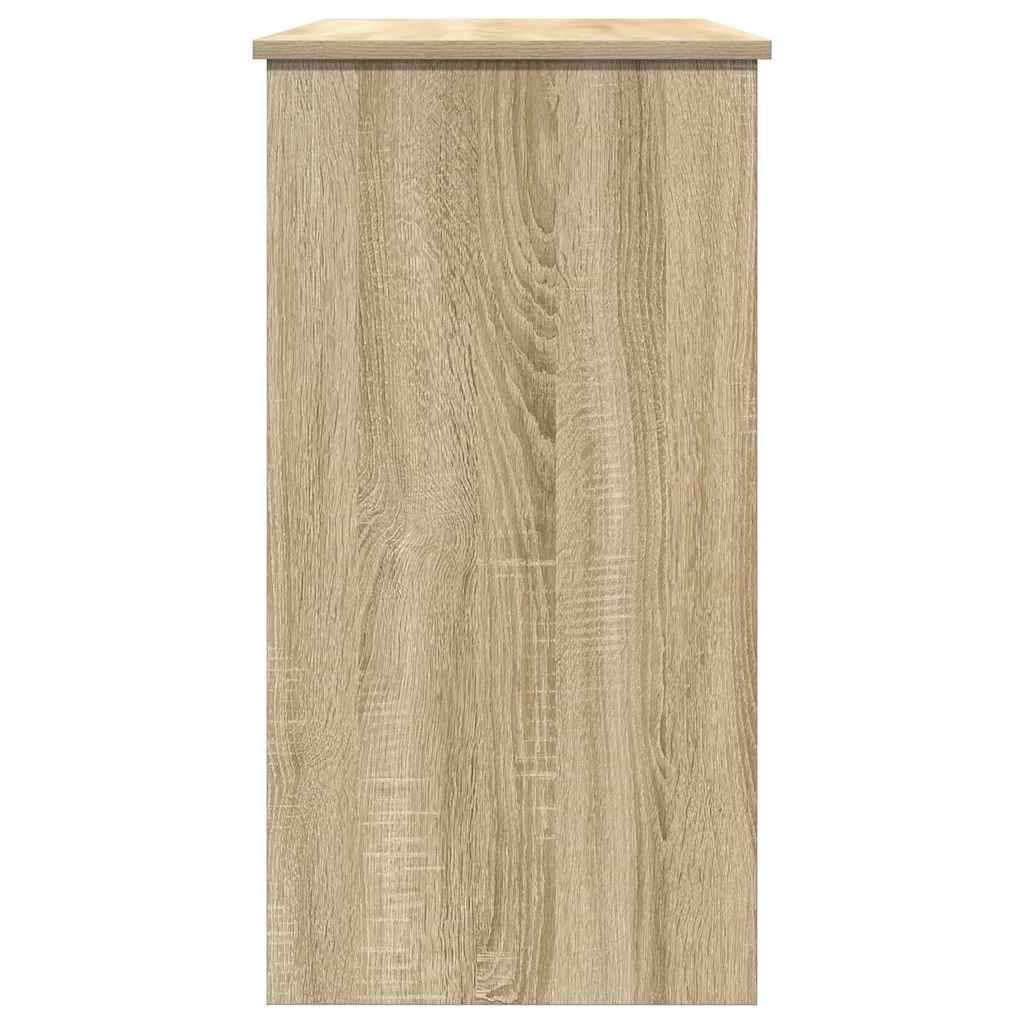 Desk Sonoma Oak 80x40x75 cm Engineered Wood