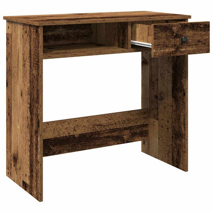 Desk Old Wood 80x40x75 cm Engineered Wood