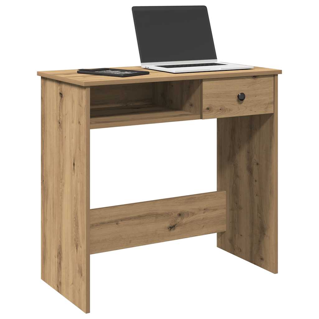 Desk Artisan Oak 80x40x75 cm Engineered Wood