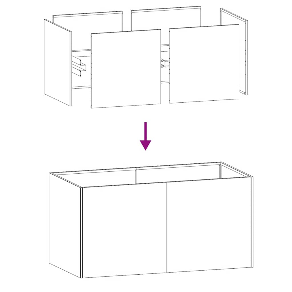 Planter Anthracite 80x40x40 cm Cold-rolled Steel