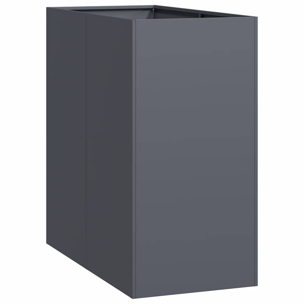 Planter Anthracite 40x80x80 cm Steel