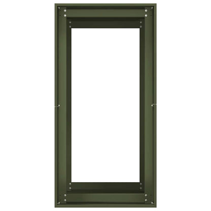 Planter Olive Green 40x80x80 cm Steel